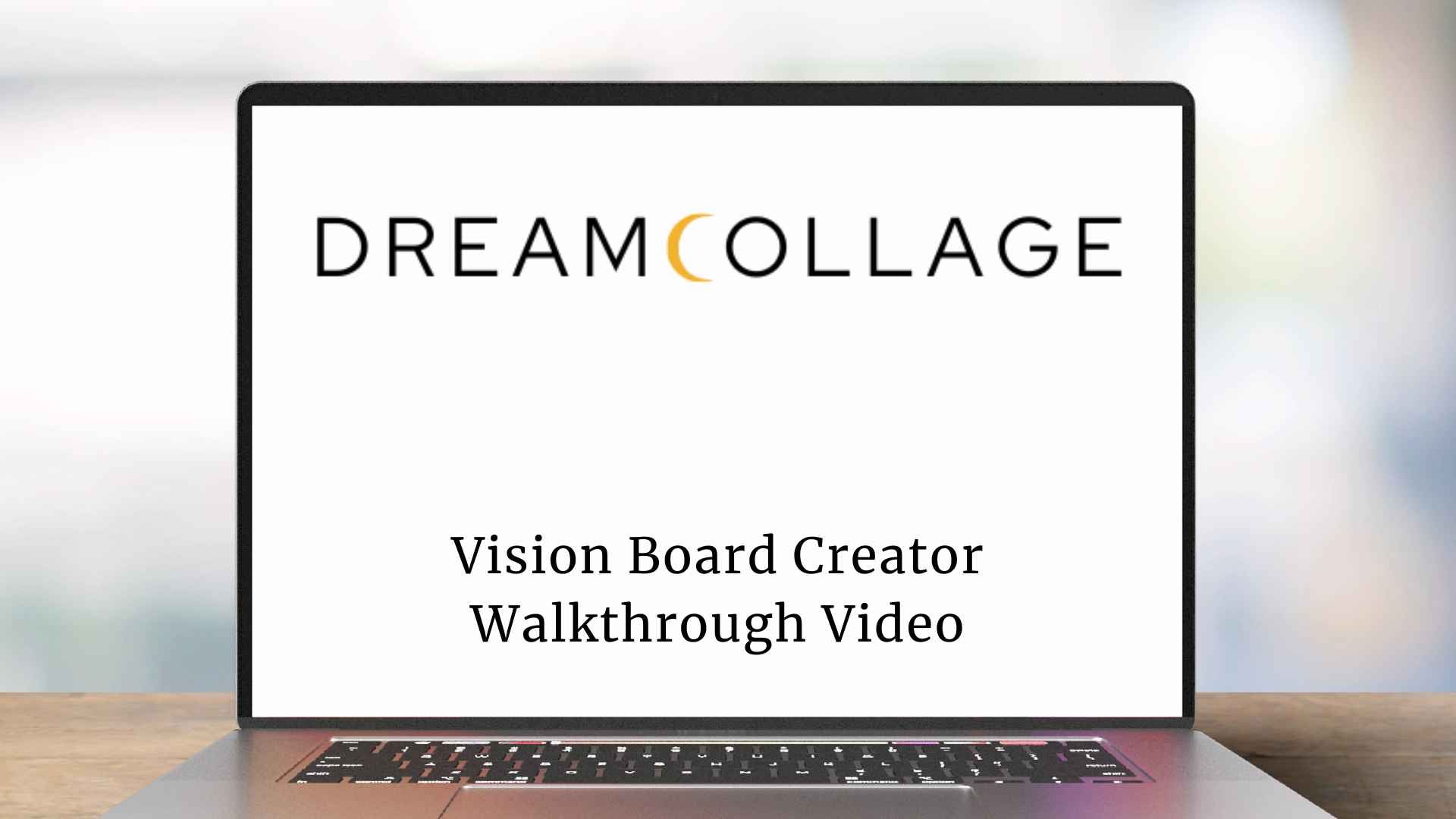 Vision Board Creator Walkthrough Video